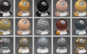 实用vray材质+贴图 SigerShaders Volume 1-6 Vray & Mental Ray