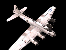 美国波音B-17飞行堡垒轰炸机B 17G 60 VE Flying Fortress