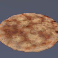 快餐模型：比萨饼C4D模型 Pizza
