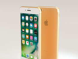 C4D Octane土豪金苹果7 plus模型 Iphone7 plus Gold