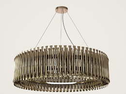 圆型吊灯C4D模型 matheny suspension light