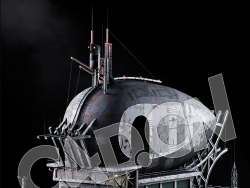 C4D科幻飞船造型外星建筑蒸汽朋克模型 KB3D_HEM_BldgLG_A_grp