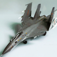 辽宁舰舰载机-歼15 3D模型