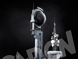 C4D外星科幻未来建筑蒸汽朋克模型 KB3D_HEM_BldgSM_H_grp