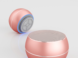 圆形智能蓝牙音箱Speaker数码产品模型下载