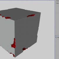 C4D插件：破损边缘生成插件 wornEdges