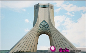 德黑兰阿扎迪自由纪念塔3D模型 Azadi Tower 3D Model_3D Max 2011+Vray 2