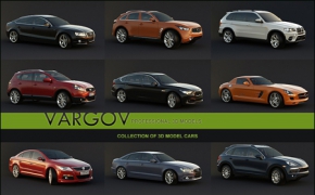 汽车3D模型合集 Vargov-ru Cars Collection