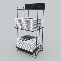 报纸架C4D模型 Newspaper racks 3D model