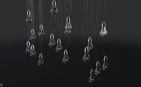 灯泡C4D模型(c4d for vray渲染) Light Bulbs