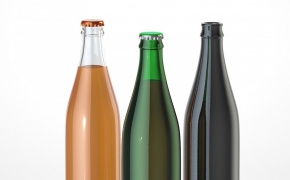 啤酒瓶C4D模型 3d model beer bottle