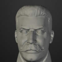 伟人头像模型：斯大林3D模型