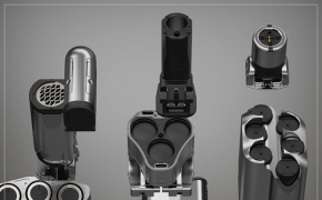 未来科幻机械武器零件C4D模型 Vitaly Bulgarov BlackWidow Pack