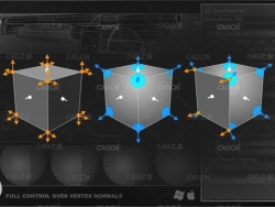 C4D顶点法线控制插件 Frostsof Vertex Normal Tool v1.04 R15-R21 Win/Mac