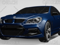 霍顿汽车2015款C4D汽车模型下载