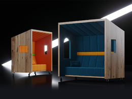 商超家具：休闲木屋沙发