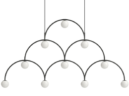 弗克169弹力吊灯装饰照明3D模型素材下载Bounce 169 Pendant Light by Pholc