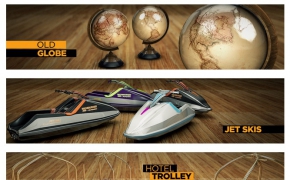 C4D旅行模型合集 The Pixel Lab – 3D Travel Pack