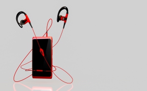 BEATS powerbeats 耳机 C4D模型