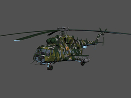 俄罗斯米-17中型运输直升机SGW3 MI-17