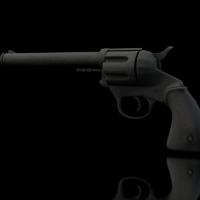 左轮手枪C4D模型 Revolver 3d model