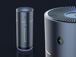 便携式圆筒式加湿器3d模型下载