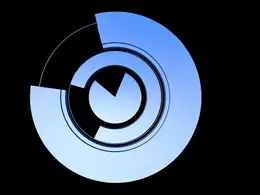 C4D二维图形动画 圆圈动画工程文件 Circle animation