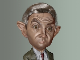 喜剧大师憨豆先生动漫形象C4D模型 Mr. Bean