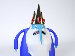 探险时光寒冰王（冰霸王，The Ice King）模型