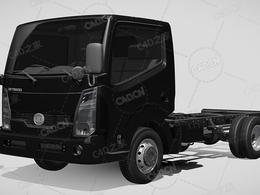 日产柴神鹰ud-condor卡车货车运输车辆汽车2015款C4D汽车模型下载