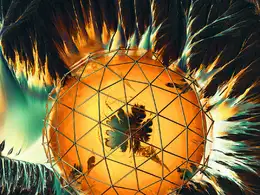 C4D实用工程第168季：外星能量球创意C4D工程文件 c4d project