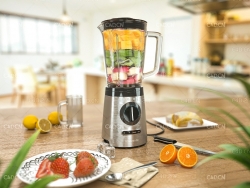 水果榨汁机 蔬菜榨汁机场景C4D模型