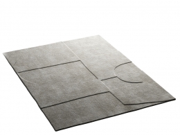 弗莱克斯福姆印加石色地毯3D模型素材下载Inca Rug Stone by Flexform