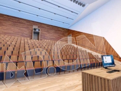 C4D报告厅会议厅会议场景模型