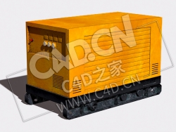发电机C4D模型 Generator
