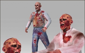 僵尸人物合集包3D模型（FBX）Arteria 3D Modern Day Base Male + Zombie Pack