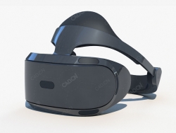 vr全息眼镜C4D模型