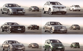 10辆高精度汽车3D模型合集 PK3DStudio – HD Cars Collection Vol. 4