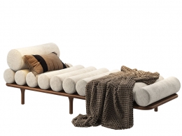 豪华午休躺椅OFIVC200高级休息床3D模型素材下载Five To Nine Day Bed OFIVC200 by Tac