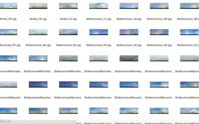 108幅高分辨率全景天空贴图