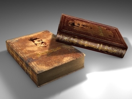 旧书籍C4D模型 Old book