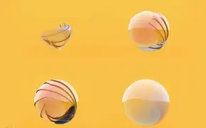 C4D LOGO层切动画视频教程