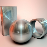 C4D不锈钢材质球（Cinema4D-brushed metal-steel）
