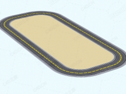 低面多边形环形道路 Road Generator