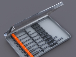 电钻钻头C4D模型 Drill-Bits
