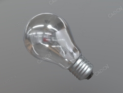 低面灯泡 lightbulb-low-poly
