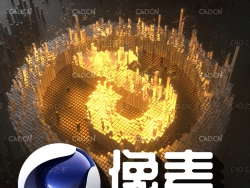 C4D模型像素化插件中文汉化版 Tools4D Voxygen v1.7 Win/Mac