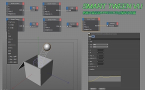 C4D智能矢量运动XPresso节点插件汉化版smarttween v1.1