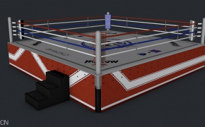 拳击比赛场地3D模型 Boxing Ring for c4d models