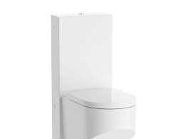 声纳落地式水箱马桶Laufen品牌传统水箱马桶3D模型素材下载Sonar Floorstanding WC wit